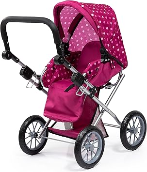 Bayer City Star Doll Pram Stroller Set - Image 2