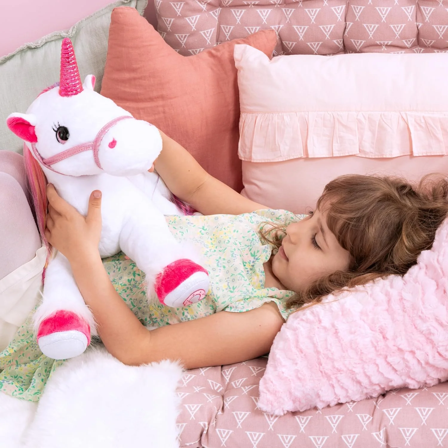 Bayer Design Magical Plush Unicorn – Interactive Light & Sound Toy (Model 69536AA) - Image 6