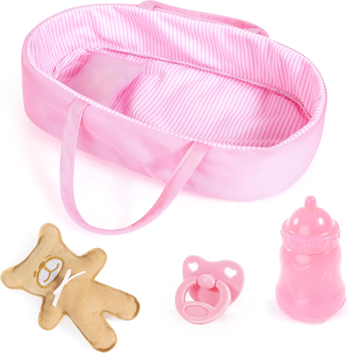 Bayer Doll Set In Basket 28-Cm 92866AR - Image 4