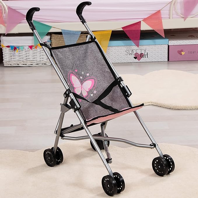 Bayer Dolls Buggy Black Fits 46Cm 30533AA - Image 4