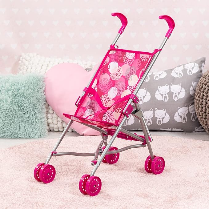 Bayer Dolls Buggy Pink Fits 46-Cm 30541AA - Image 5