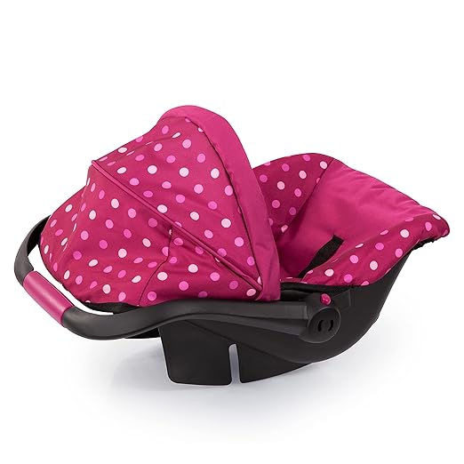 Bayer Dolls Deluxe Car Seat With Canopy Upto 46-Cm Dolls 67967AA - Image 3