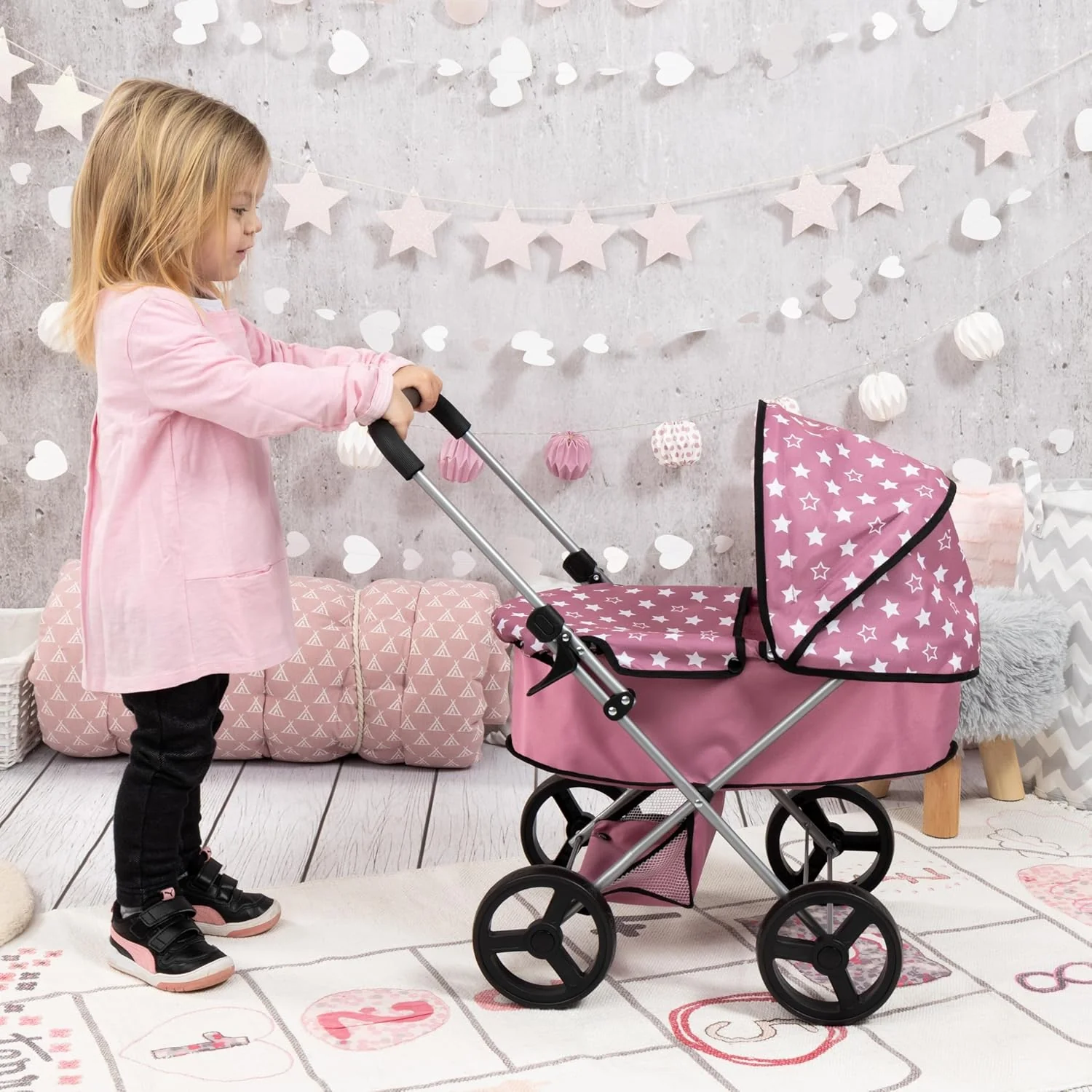 BAYER NEW SMALL PRAM GO FITS 40CM DOLLS - Image 2