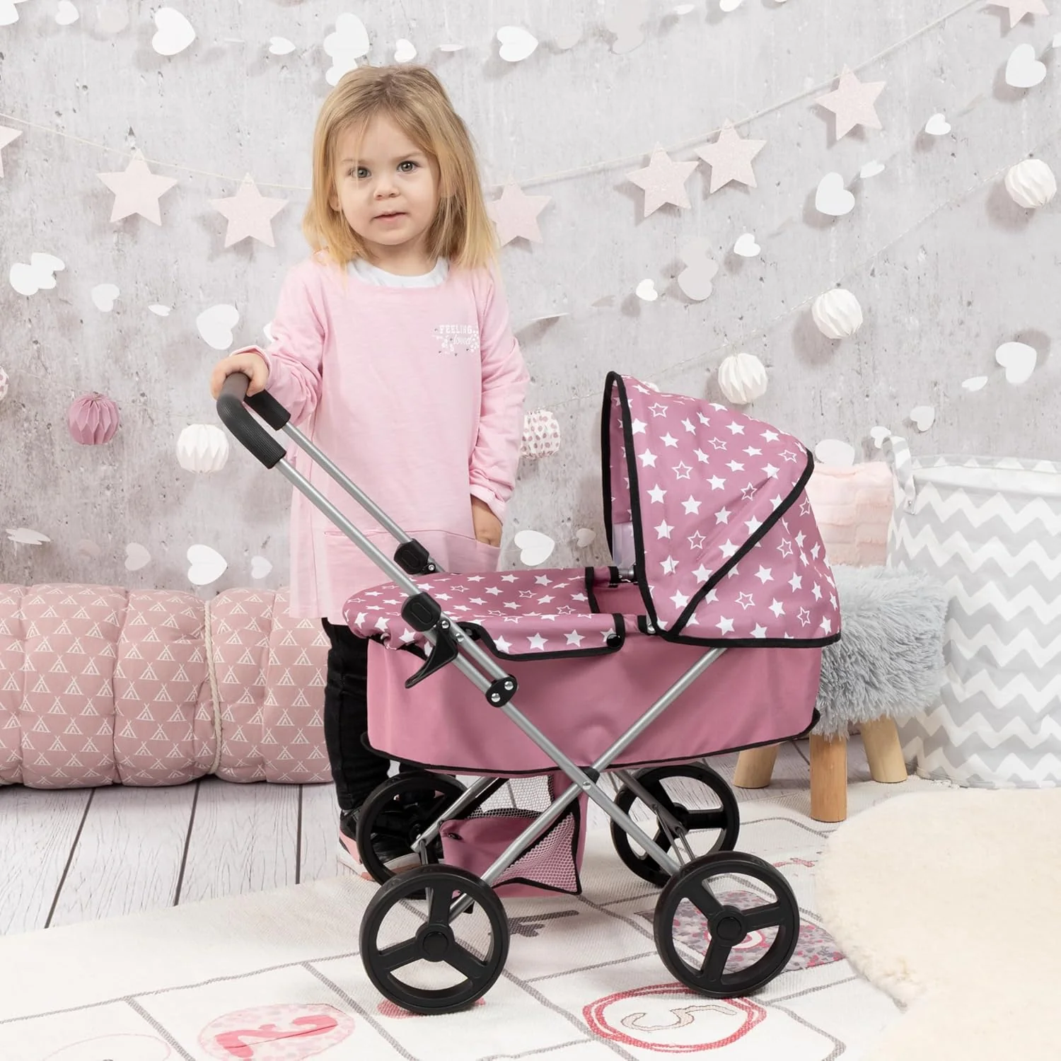 BAYER NEW SMALL PRAM GO FITS 40CM DOLLS - Image 4