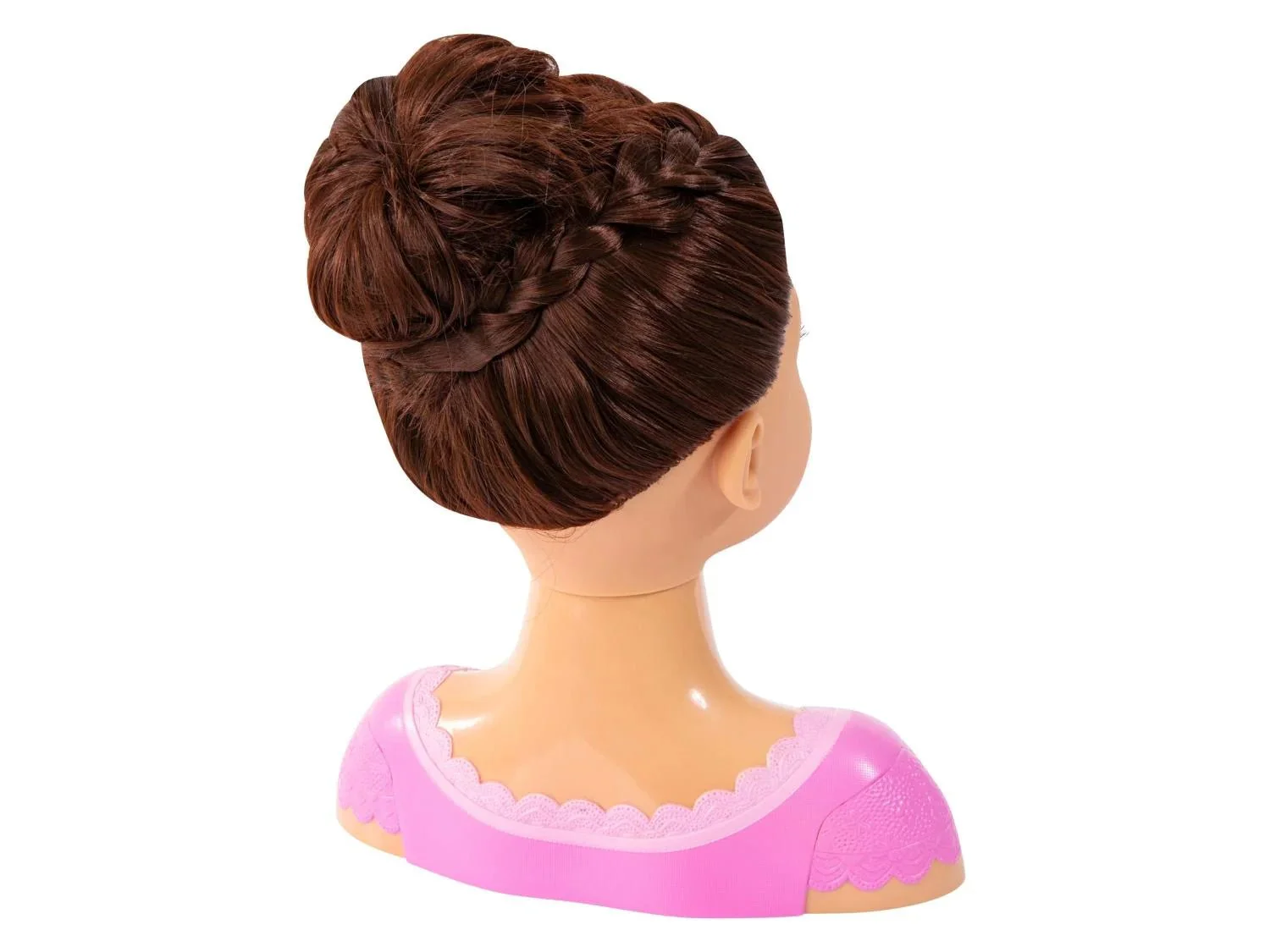 Bayer Top Model Styling Head Brown Hair And Eyes 90088AK - Image 2