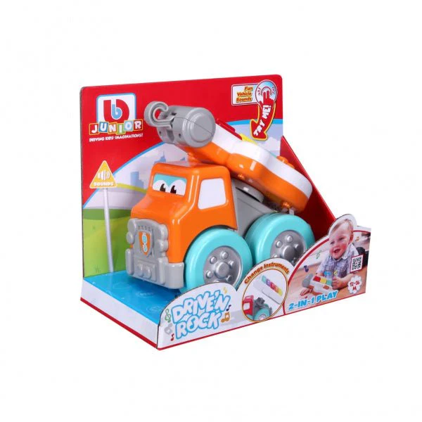 BB Junior Tow Truck with Guitar 16-89031 - Image 4