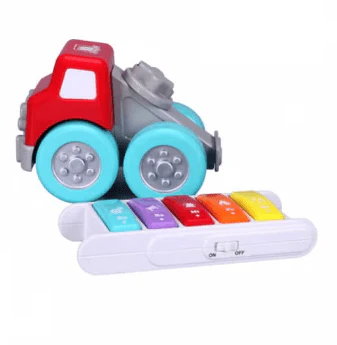 BBJunior Drive 'n Rock Tow Truck with Piano 16-89033 - Image 2
