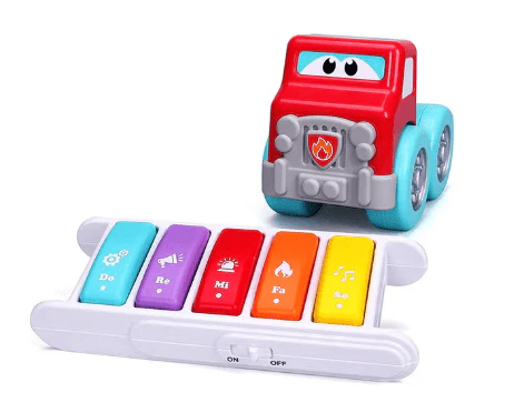 BBJunior Drive 'n Rock Tow Truck with Piano 16-89033 - Image 4