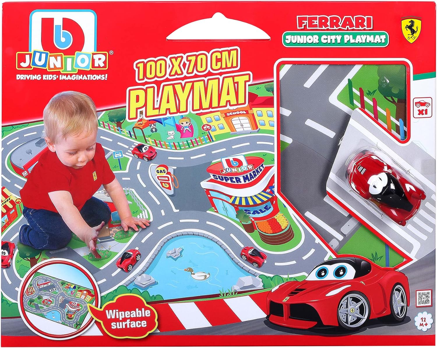 BBJunior Ferrari Junior City Playmat 16-85008 - Image 4