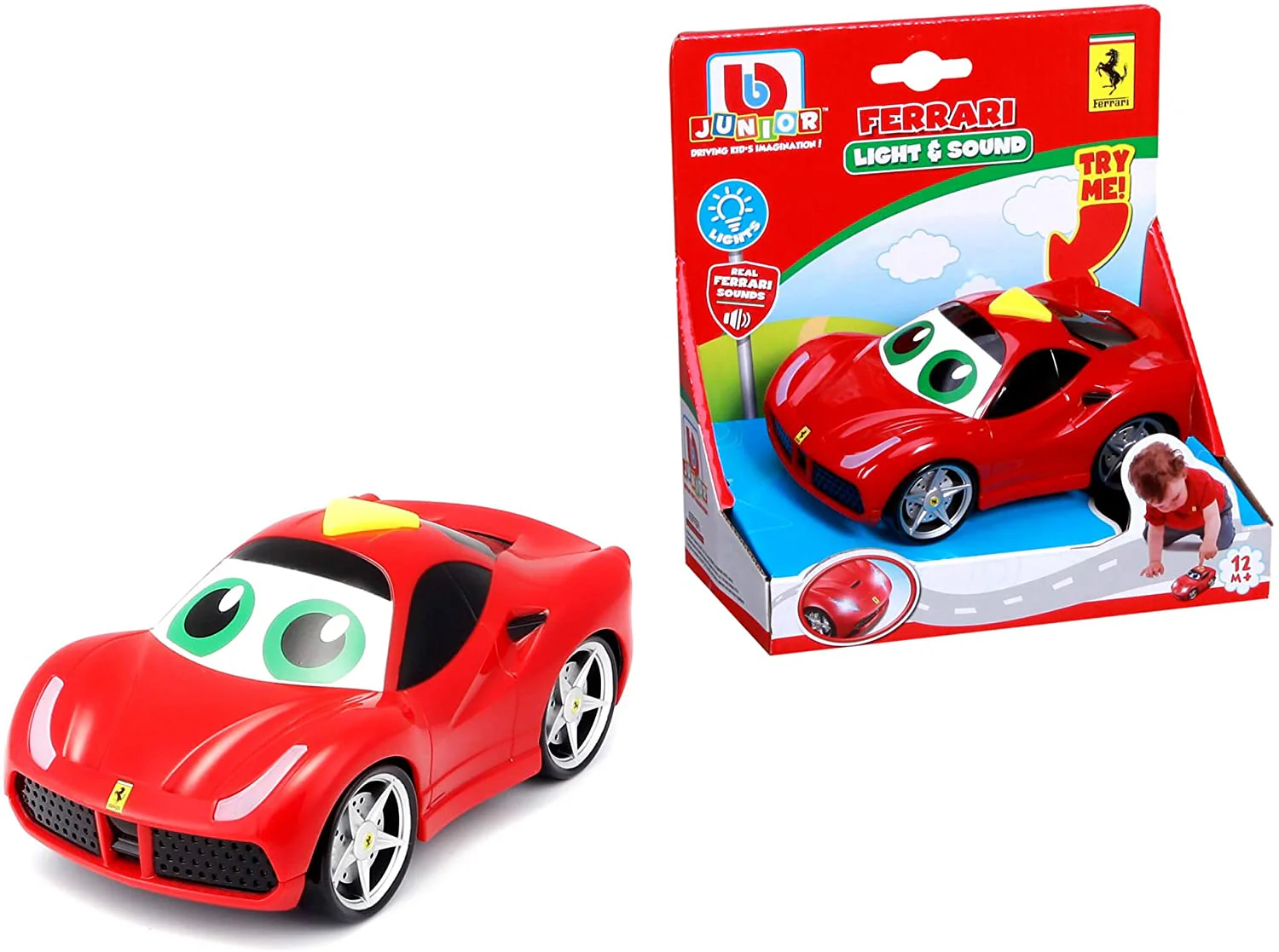BBJunior Ferrari Light And Sound 488 GTB 16-81002 - Image 3