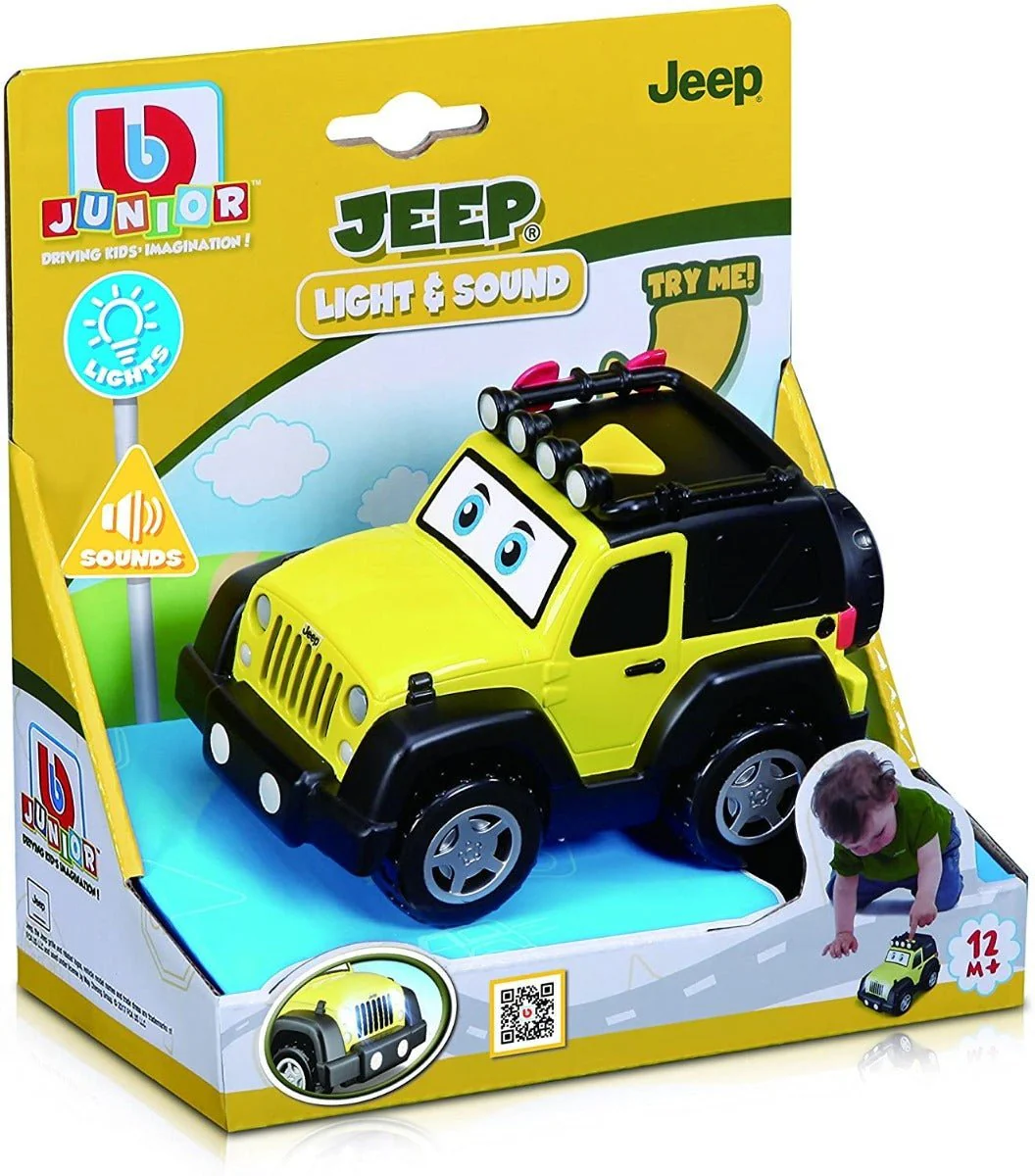 BBJunior Light And Sound Jeep Wrangler 16-81201 - Image 3
