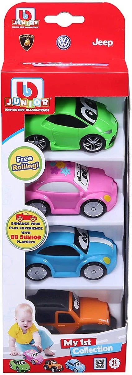 BBJunior My 1st Collection Cars 4 Pack 16-85125 - Image 2