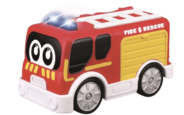 BBJunior Police Car, Fire Truck, Ambulance Free Wheeling 16-89110 - Image 6