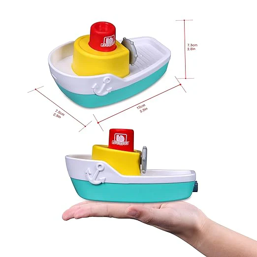 BBJunior Splash 'N Play Spraying Tugboat 16-89003 - Image 3