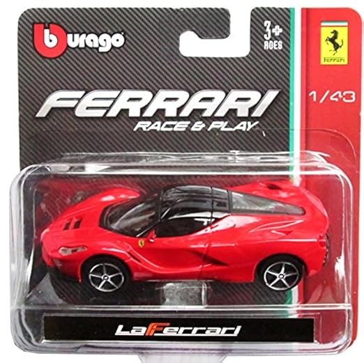 BBurago 1:43 Race & Play LaFerrari Red 18-36001