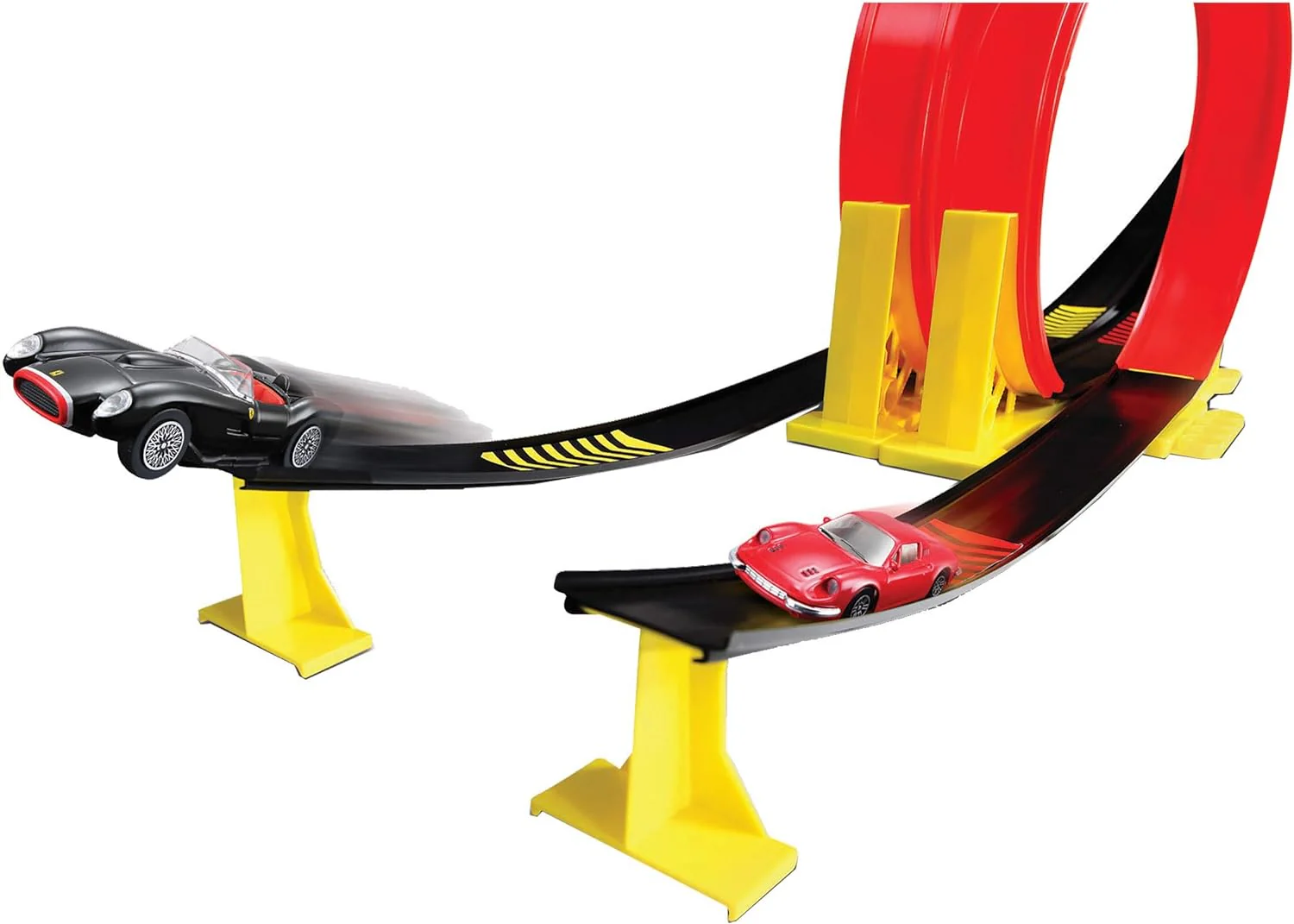 BBurago Ferrari Race And Play Dual Loop Playset - Image 6