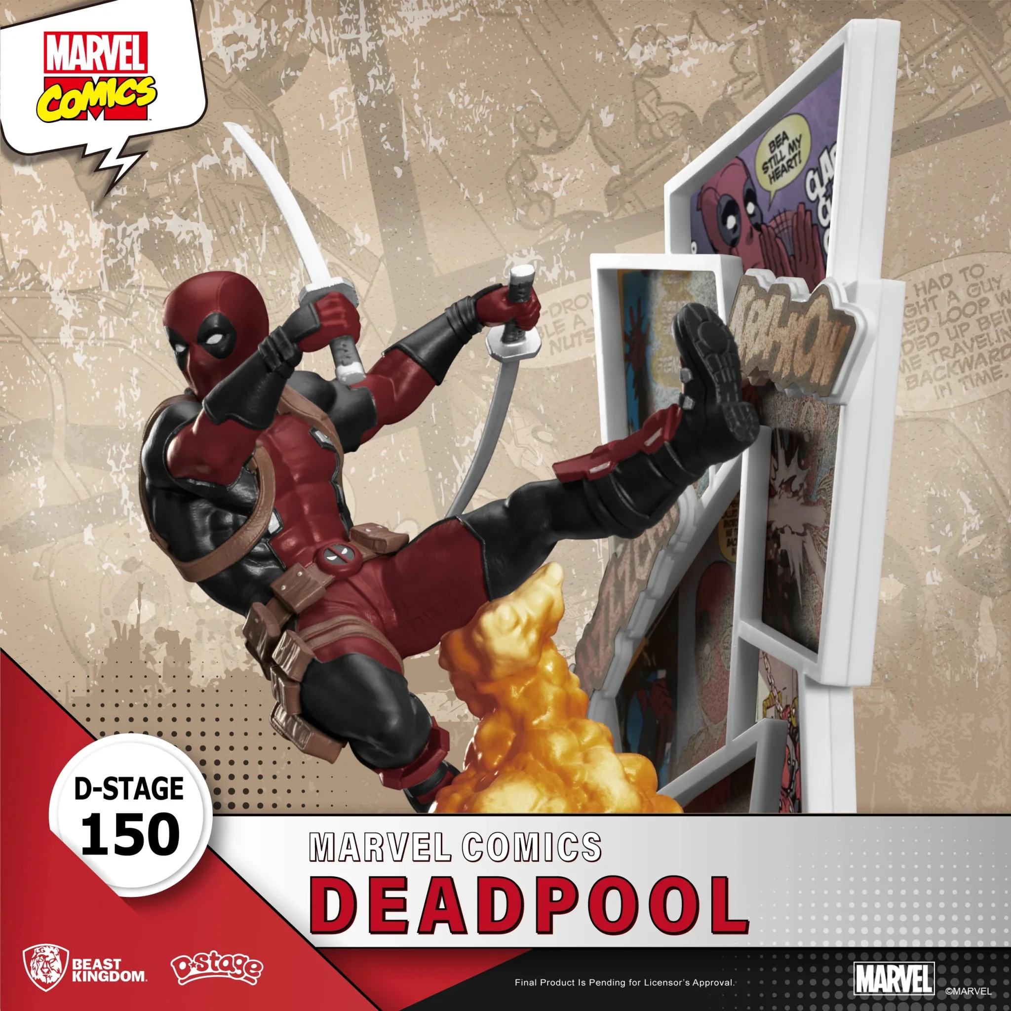 Beast Kingdom Marvel Comics Deadpool DS-150 - Image 4