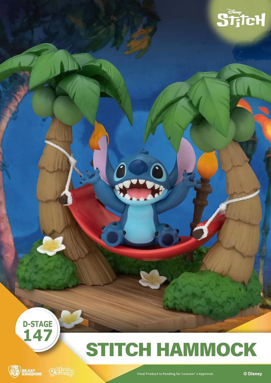 Beast Kingdom Stitch Hammock DS-147 - Image 2