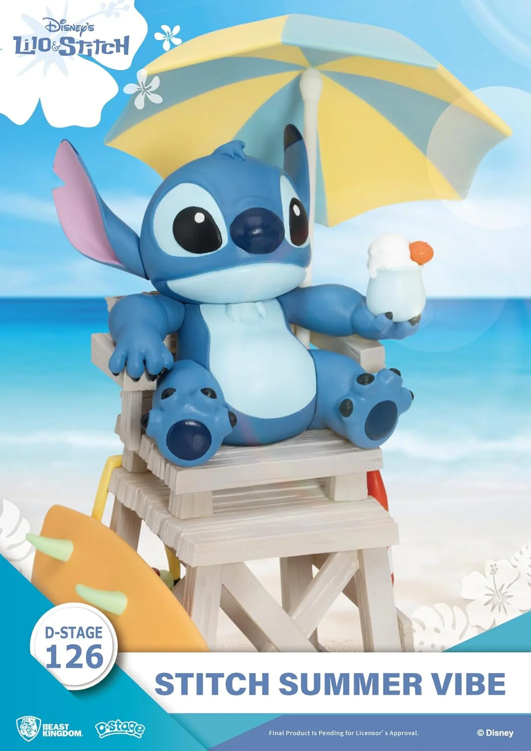 Beast Kingdom Stitch Summer Vibe DS-126 - Image 4