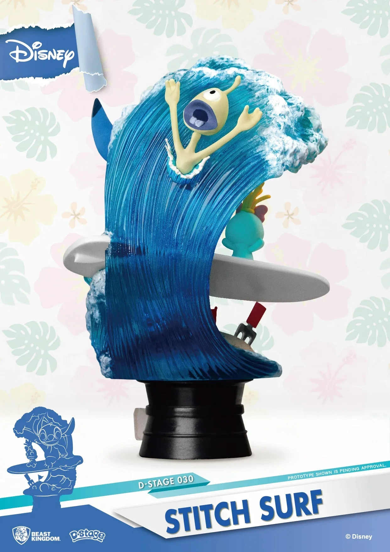 Beast Kingdom Stitch Surf DS-030 - Image 3