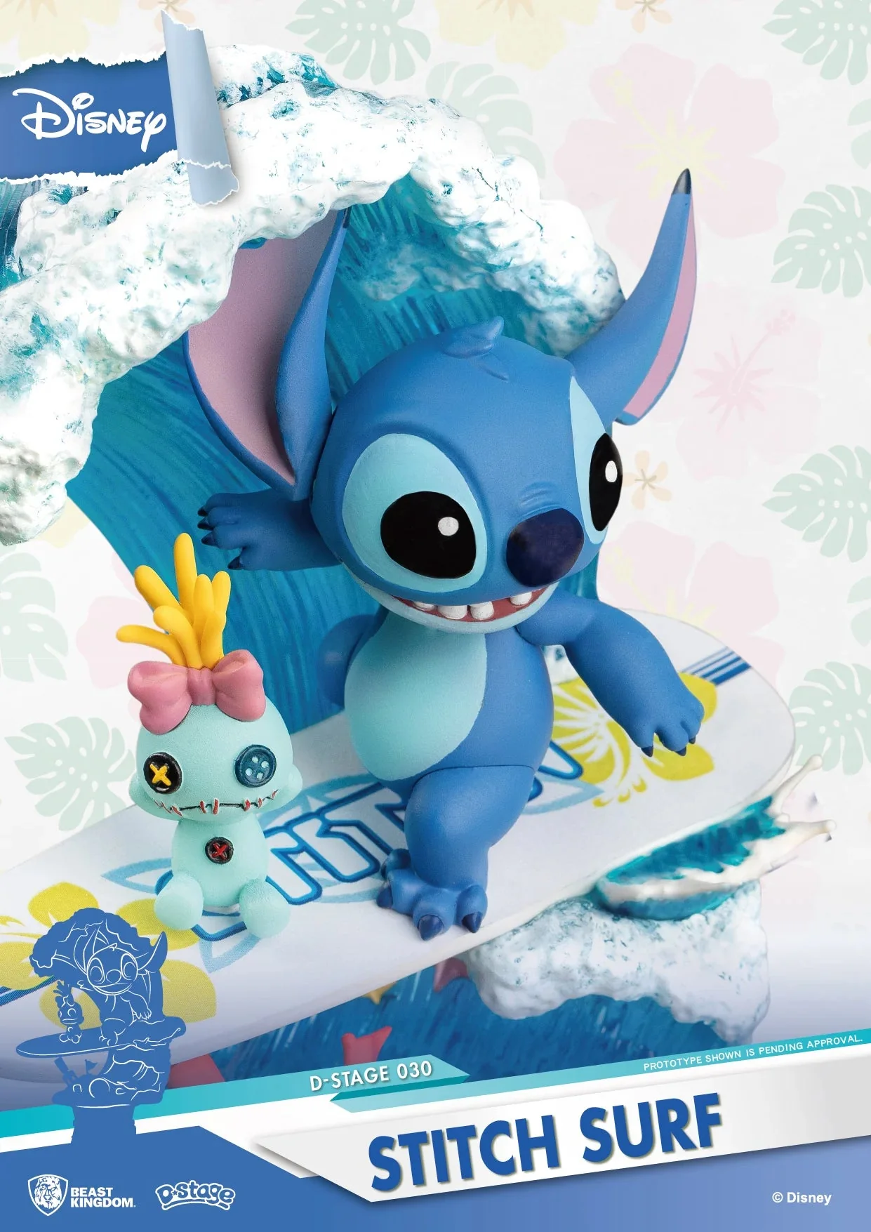 Beast Kingdom Stitch Surf DS-030 - Image 4