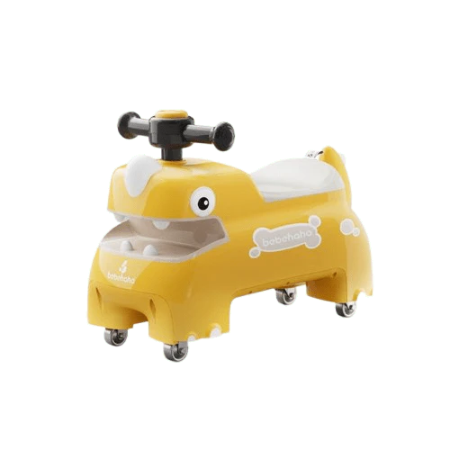 Bebehaha Kids Dinosaur Ride On Yellow MN039
