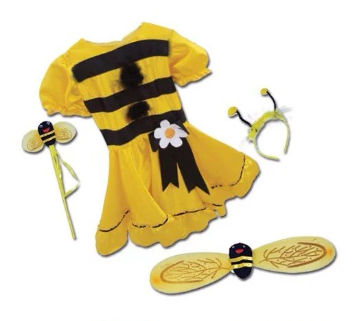 Bee Costume For Girl 300 4-5Y/O