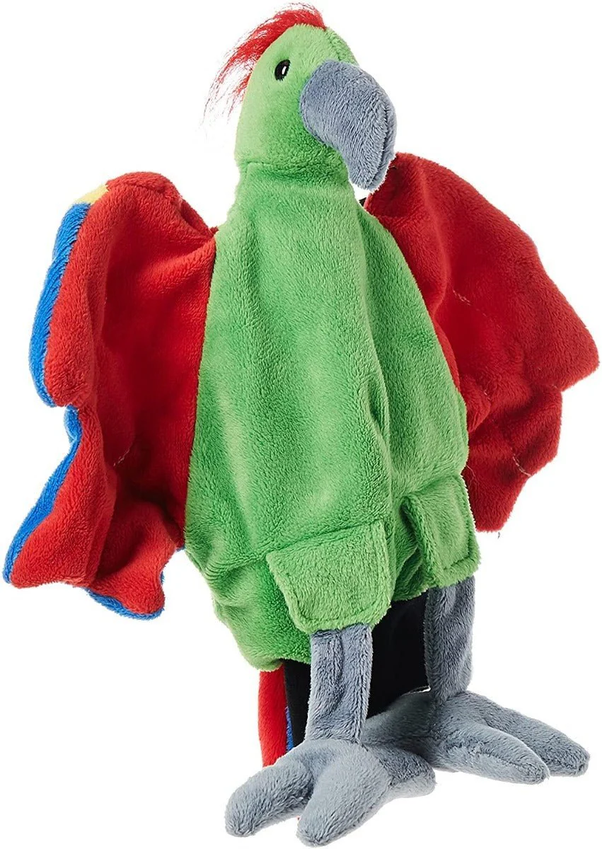 Beleduc Hand Puppet Parrot B40289 - Image 3