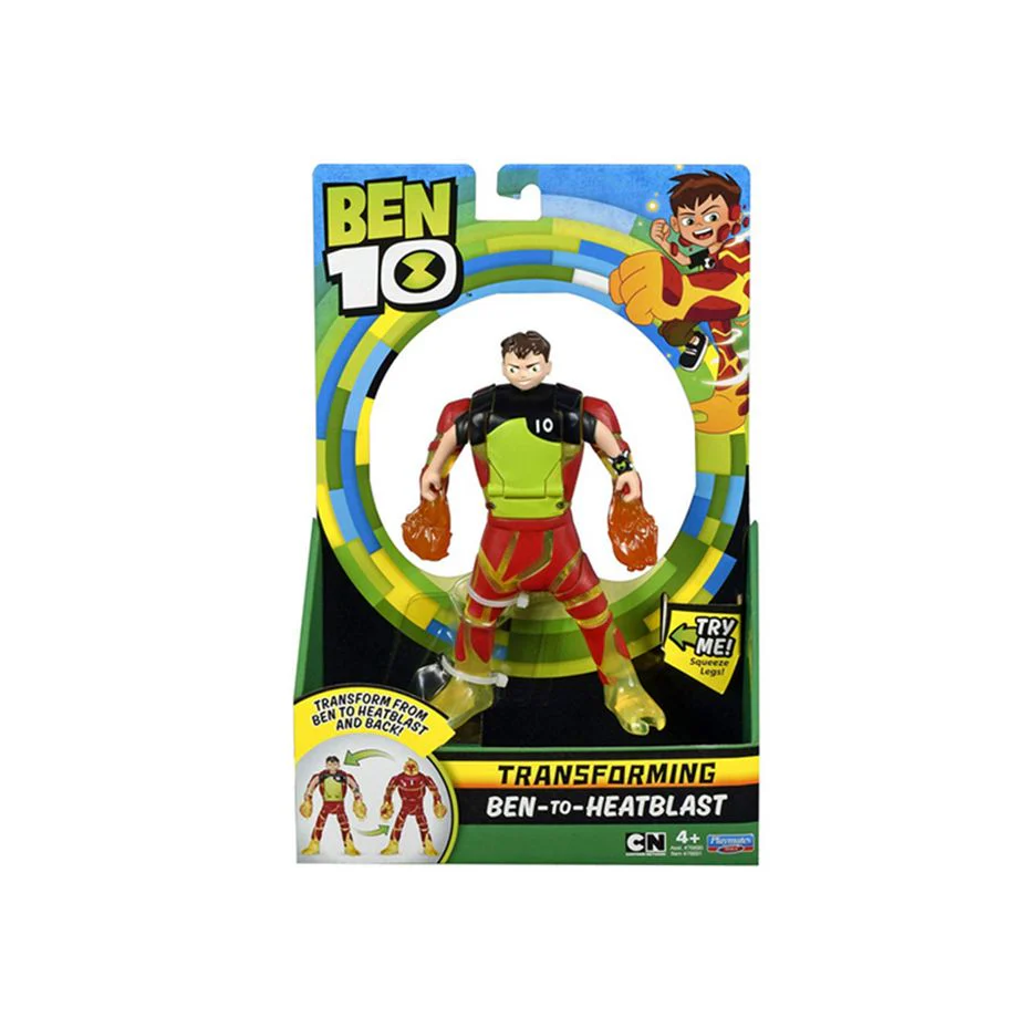 Ben10 Ben-to-Heatblast Transforming Action Figure 76690E - Image 4