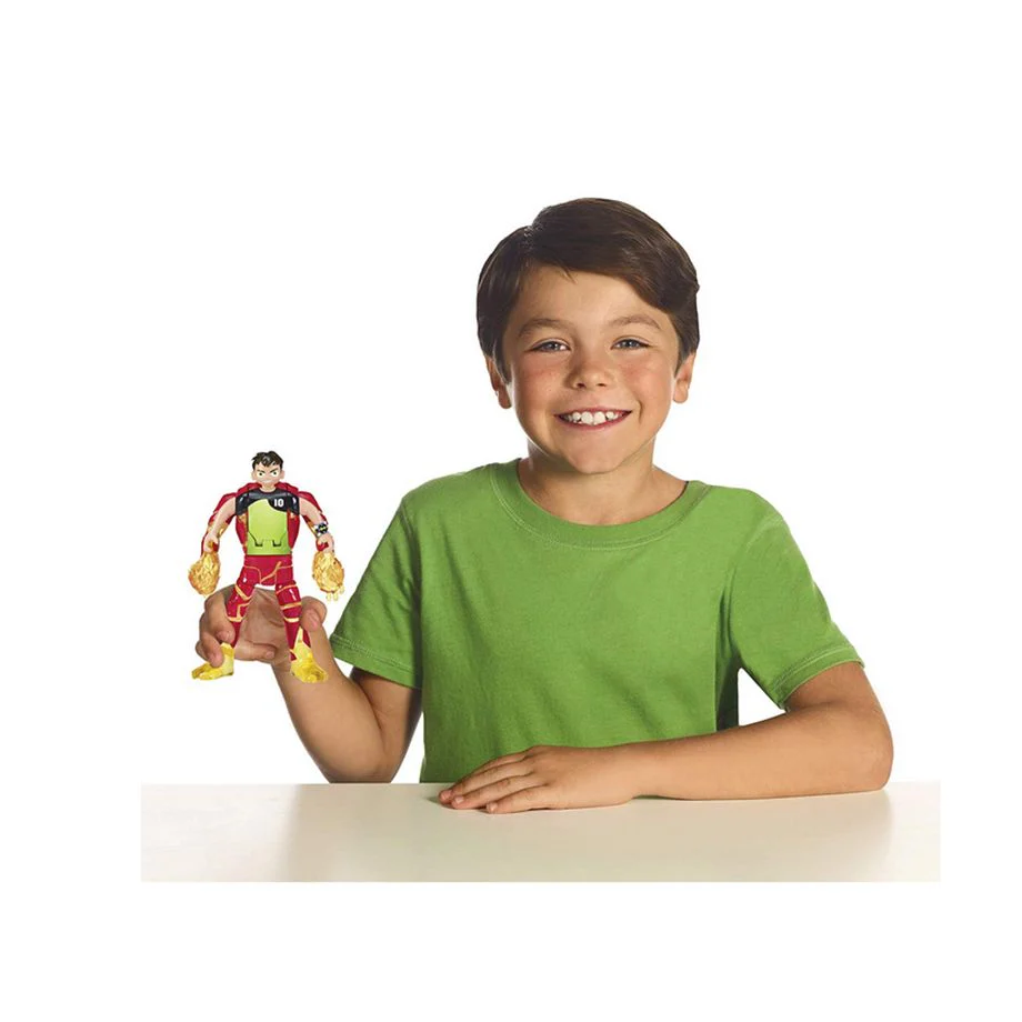 Ben10 Ben-to-Heatblast Transforming Action Figure 76690E - Image 5