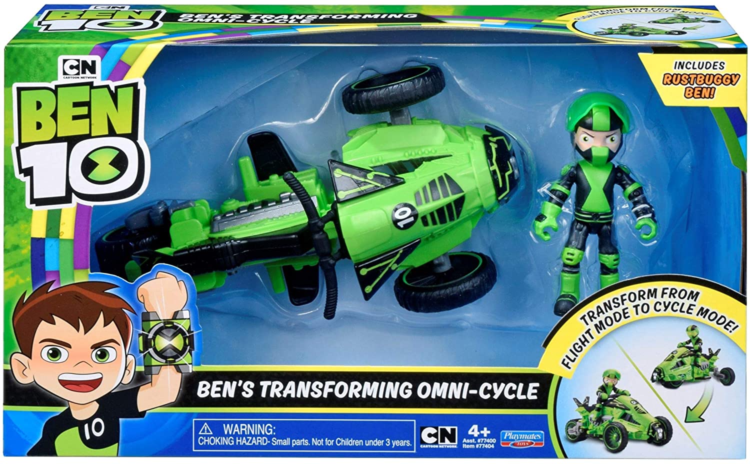 Ben10 Transforming Vehicle Cycle with Figure