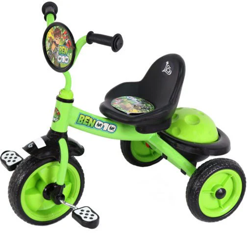 Ben10 Tricycle For Kids Green LB-4499 - Image 3