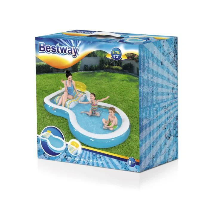 Bestway 2.79m x 2.34m x 48cm Staycation Pool 54168 - Image 3