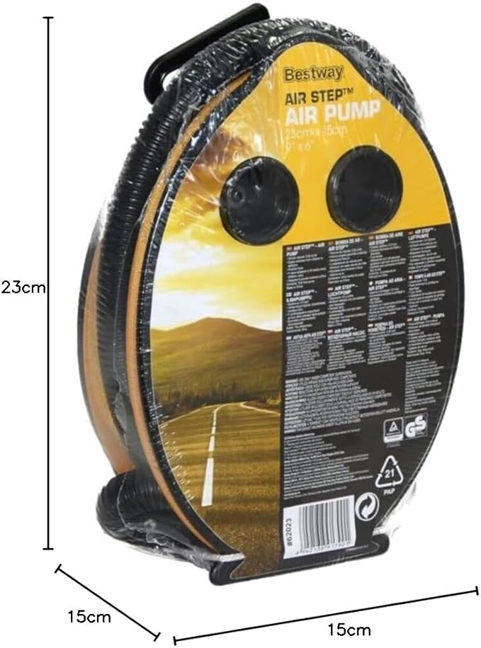 Bestway 9"/23cm Air Step Foot Pump - Image 3