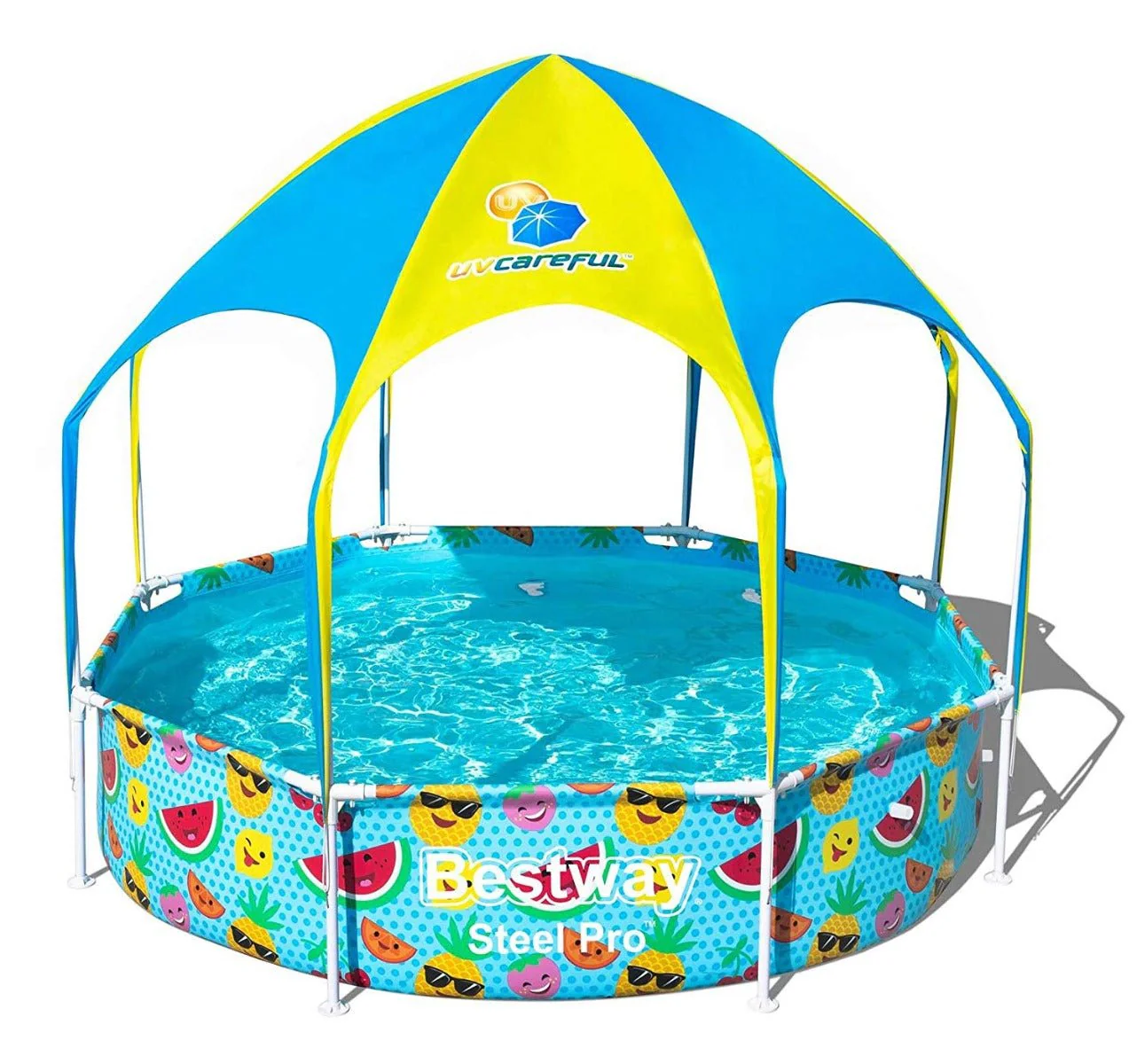 Bestway Above Ground Splash N Shade Play Round Pool 244 x 51cm 56432