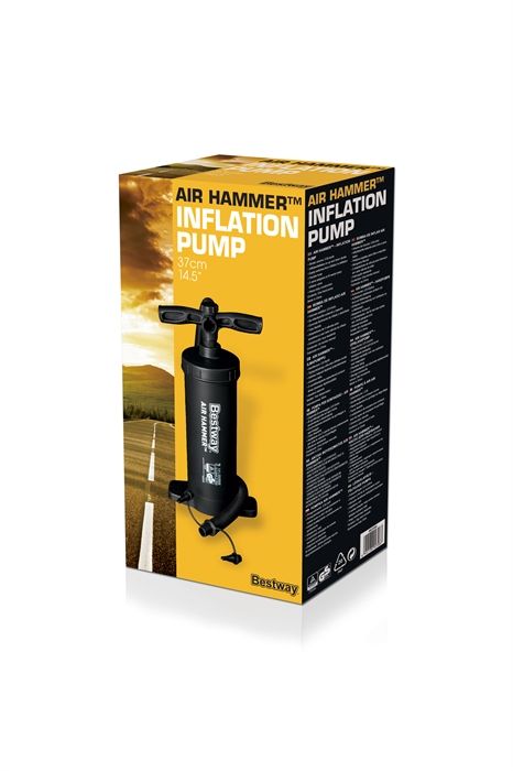 Bestway Air Hammer Inflation Pump Black 37cm 62086 - Image 2