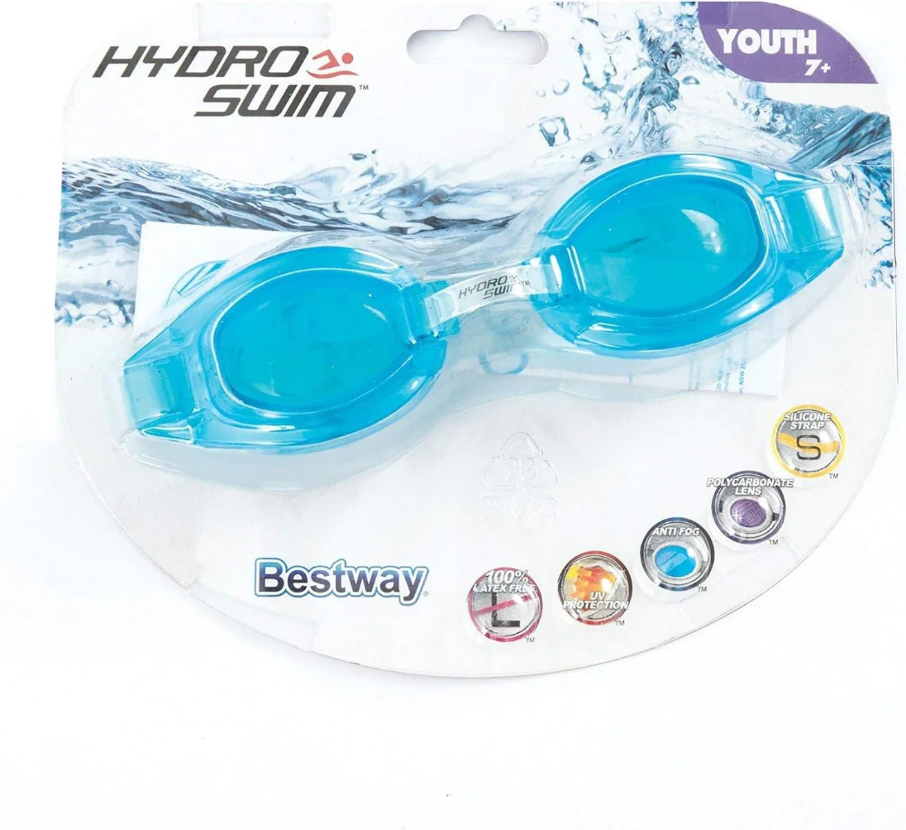 Bestway Aqua Burst Wave Crest Goggles Youth 7+ 21049 - Image 3