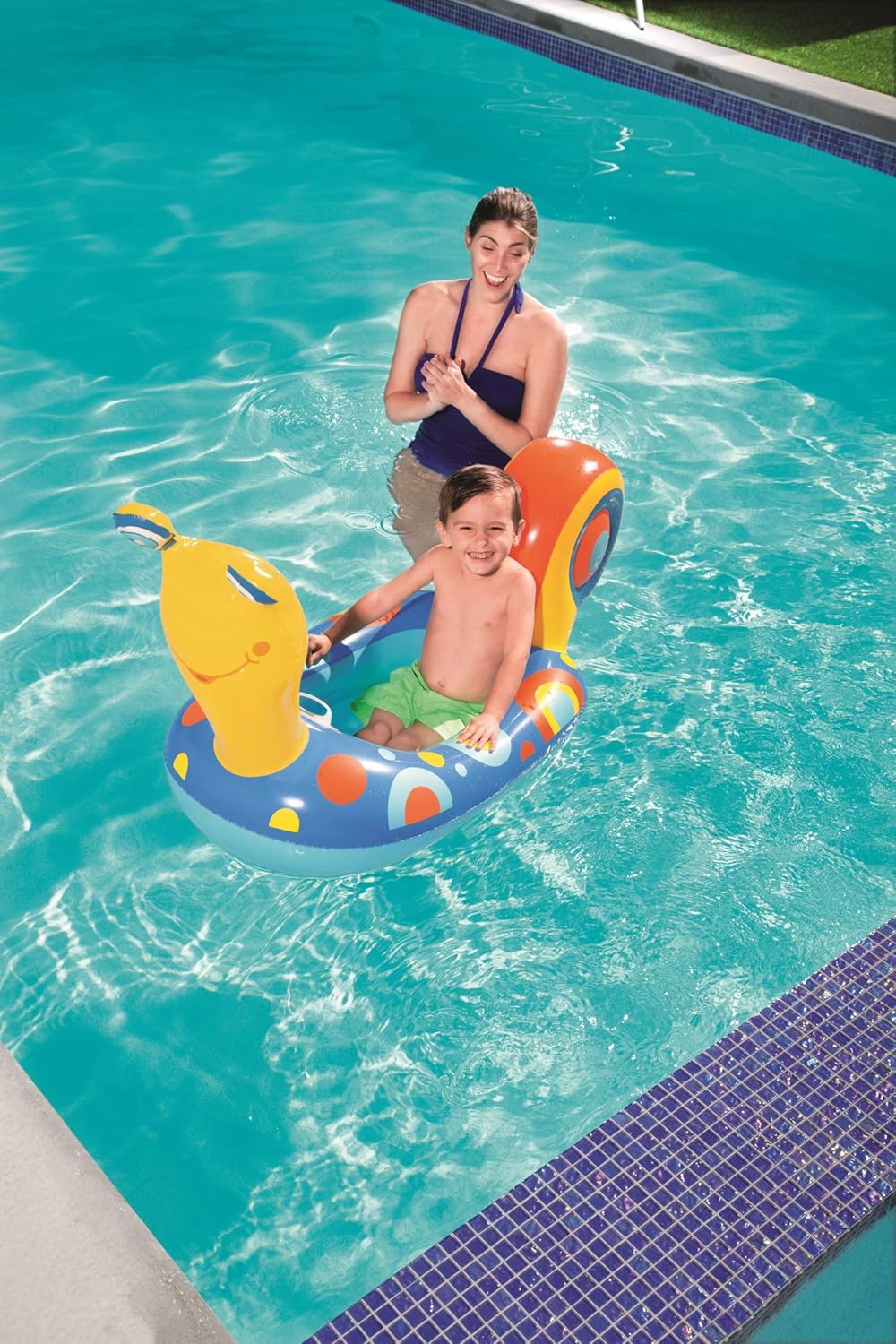 Bestway Baby Snail Float Inflatable Boats 64x26 inch 34102 - Image 2