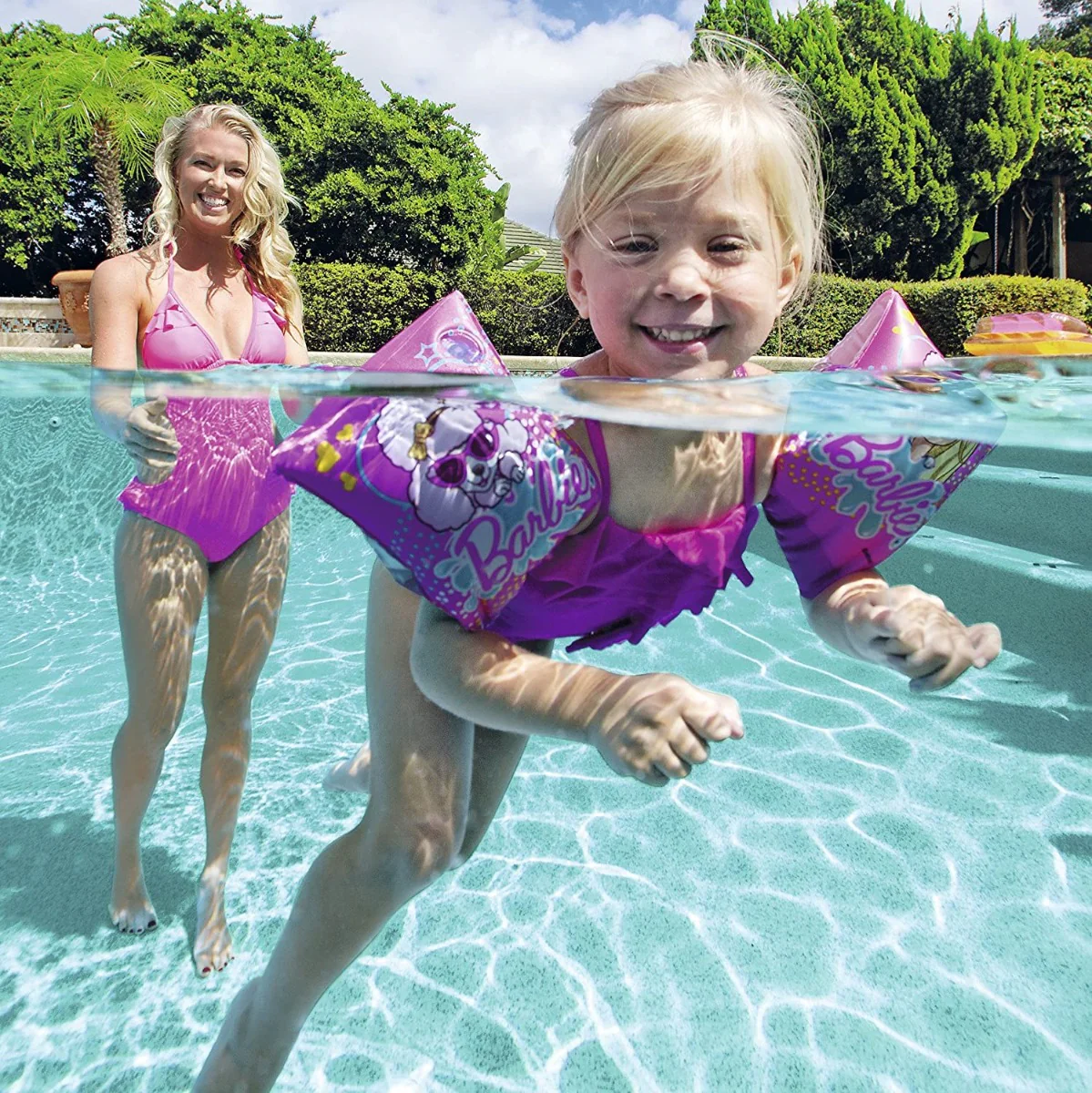 Bestway Barbie Printed Inflatable Armbands 23cmx15cm 93203 - Image 3