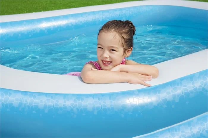 Bestway Blue Rectangular Pool 87x69x20 inch 54006 - Image 4