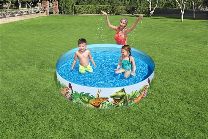 Bestway Dinosaur Fill n Fun Pool 1.83m x 38cm 55022 - Image 2