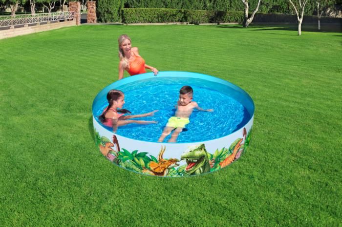 Bestway Dinosaur Fill n Fun Pool 1.83m x 38cm 55022 - Image 4