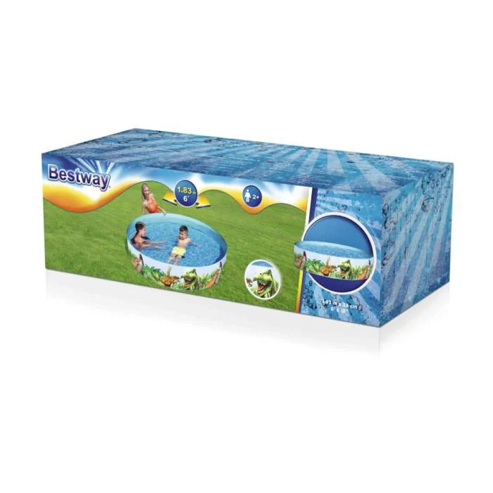 Bestway Dinosaur Fill n Fun Pool 2.44mx46cm 55001 - Image 3