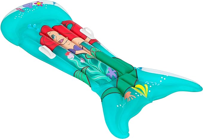 Bestway Disney Little Mermaid Kids Pool Float 1.58m x 81cm - Image 5