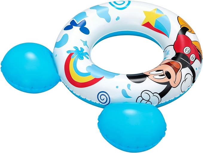 Bestway Disney Splash Pal Mickey Inflatable Swim Tube with Ears 65x66cm