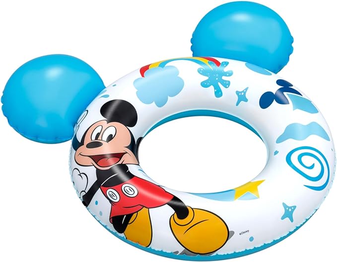 Bestway Disney Splash Pal Mickey Inflatable Swim Tube with Ears 65x66cm - Image 4