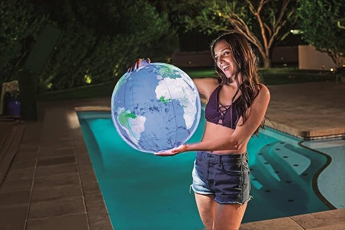 Bestway Earth Explorer Glow Beach Ball 61cm 31045 - Image 3
