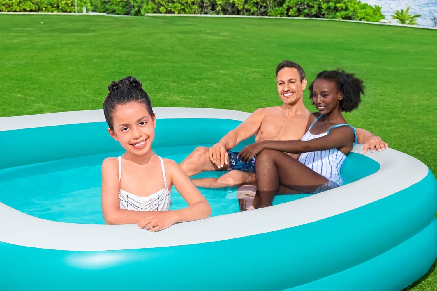 Bestway Family Pool Sippin Summer 218cm x 218cm x 48cm 54446 - Image 9
