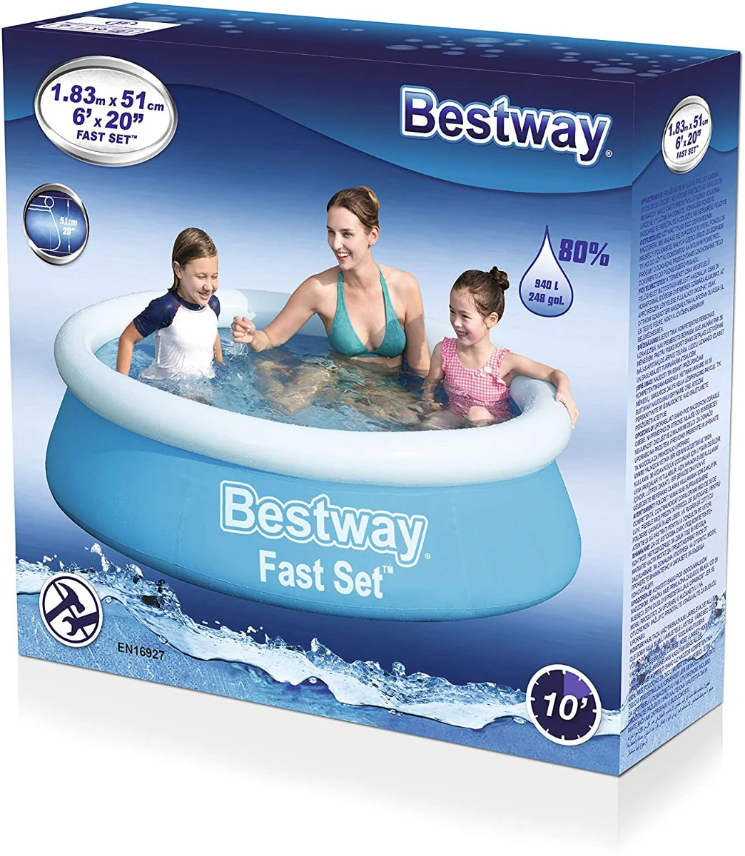 Bestway Fast Set Pool 1.83mx51cm 57392 - Image 3
