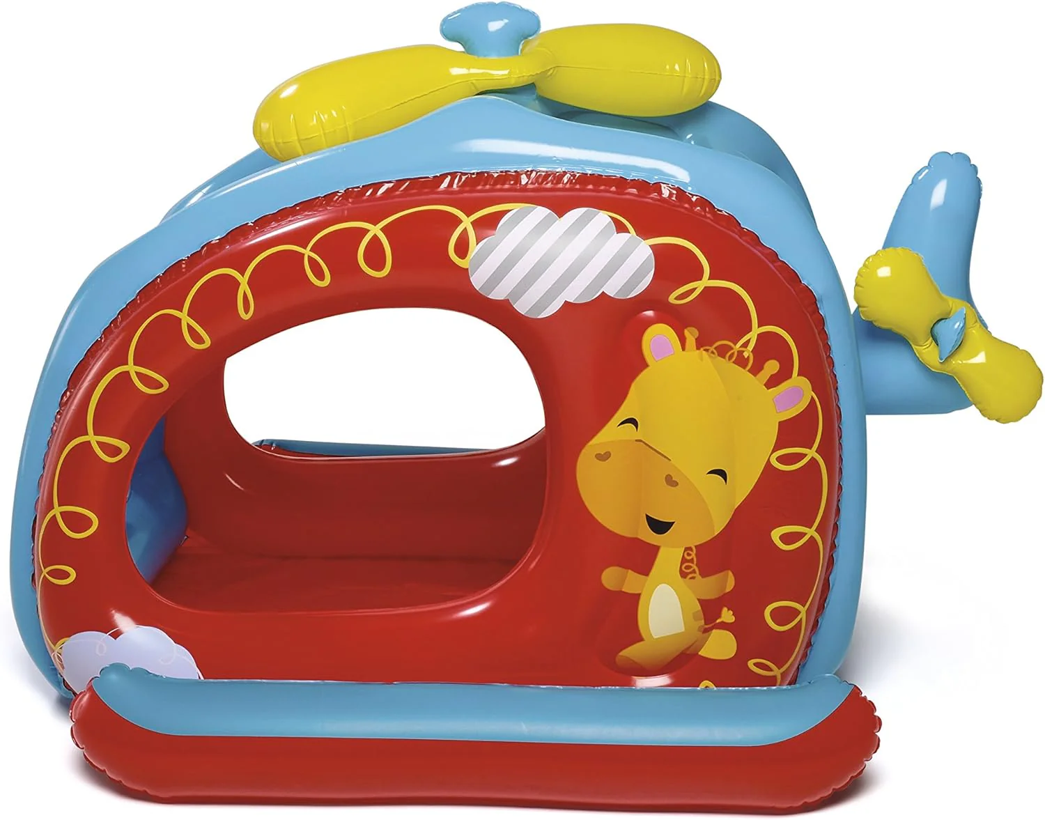 Bestway Fisherprice Ball Pit Helicopter 137 x 112 x 97cm 93502 - Image 3